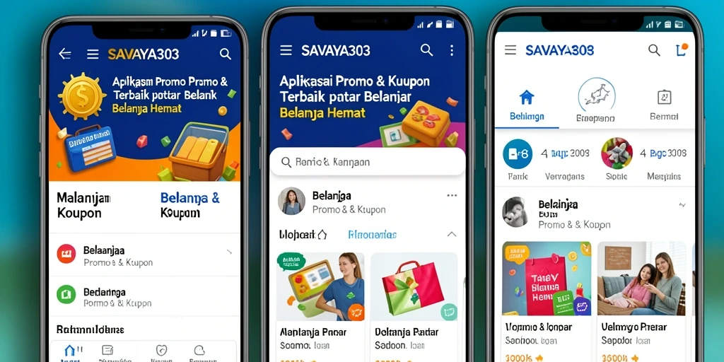 Tampilan antarmuka aplikasi SAVAYA303 yang menarik dan user-friendly.